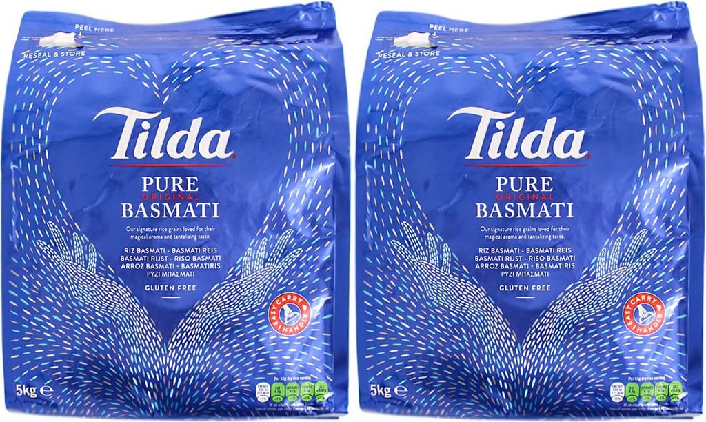 2x5kg Tilda Basmatireis Produktbild 
