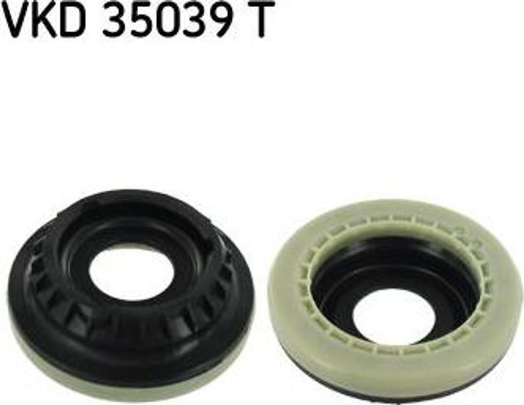 SKF VKD 35039 T Zylinderlager, Federbeinlager OE C2S30556 kompatibel mit X-Type