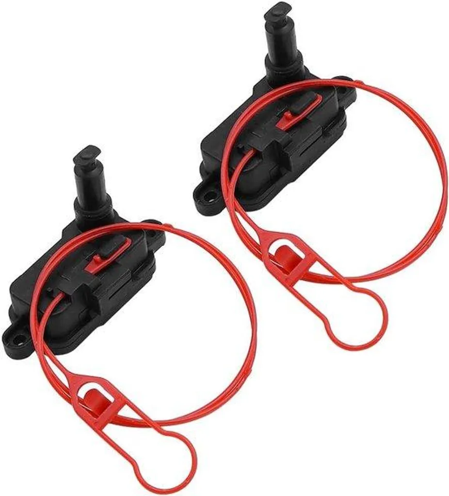 Duo de moteurs pour trappe de carburant avec lampe verte de signalisation