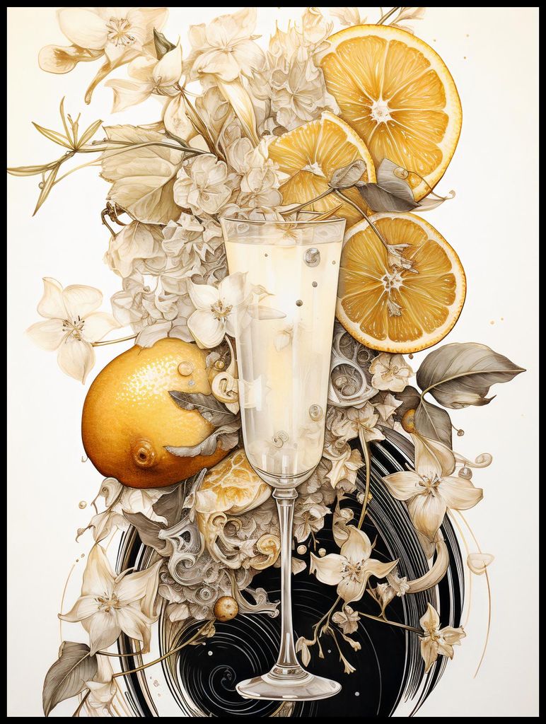 Plakat 75x100cm Zitrusessenzen