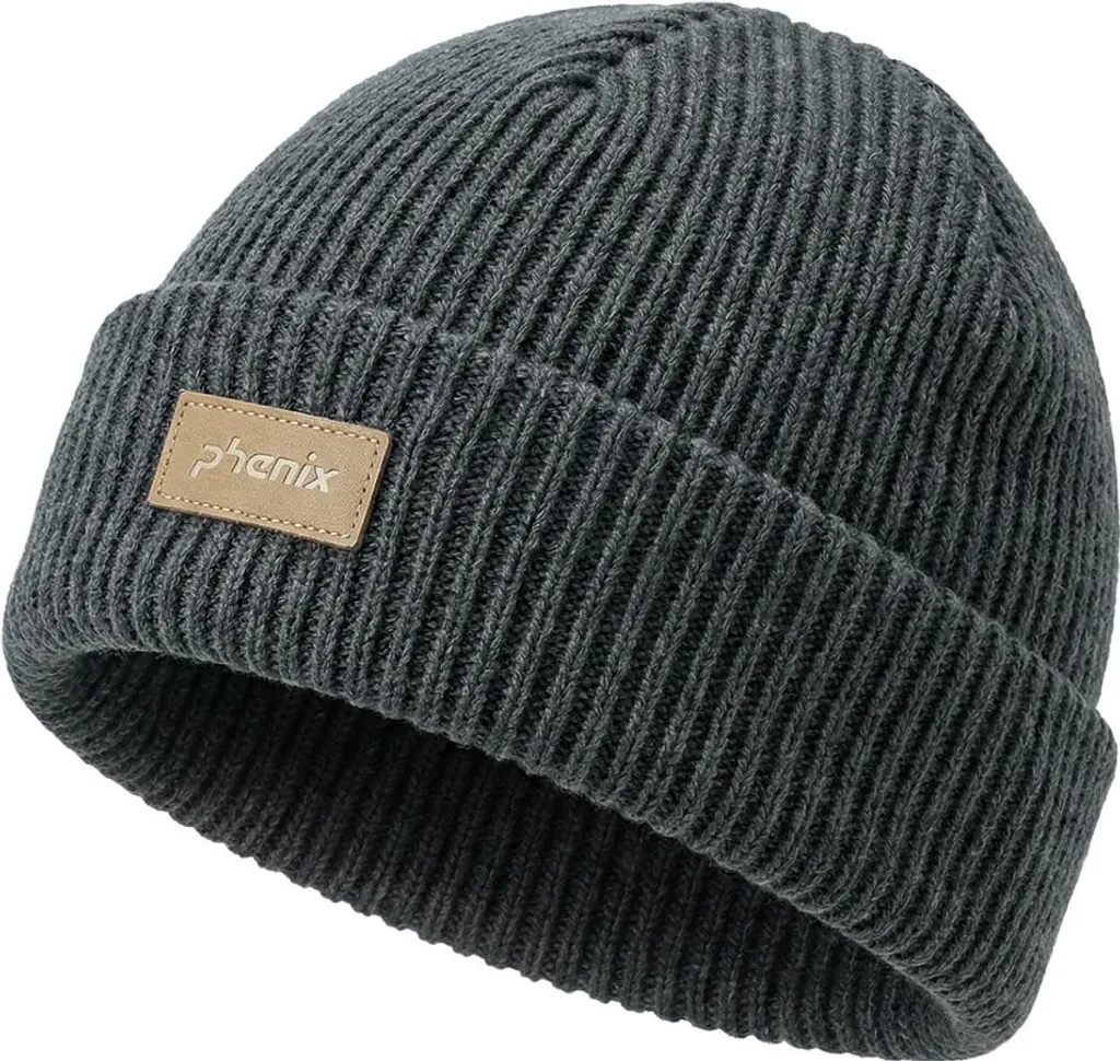 Phenix Melange Watch Hat Nero: Berretto Tecnico Invernale con Pile