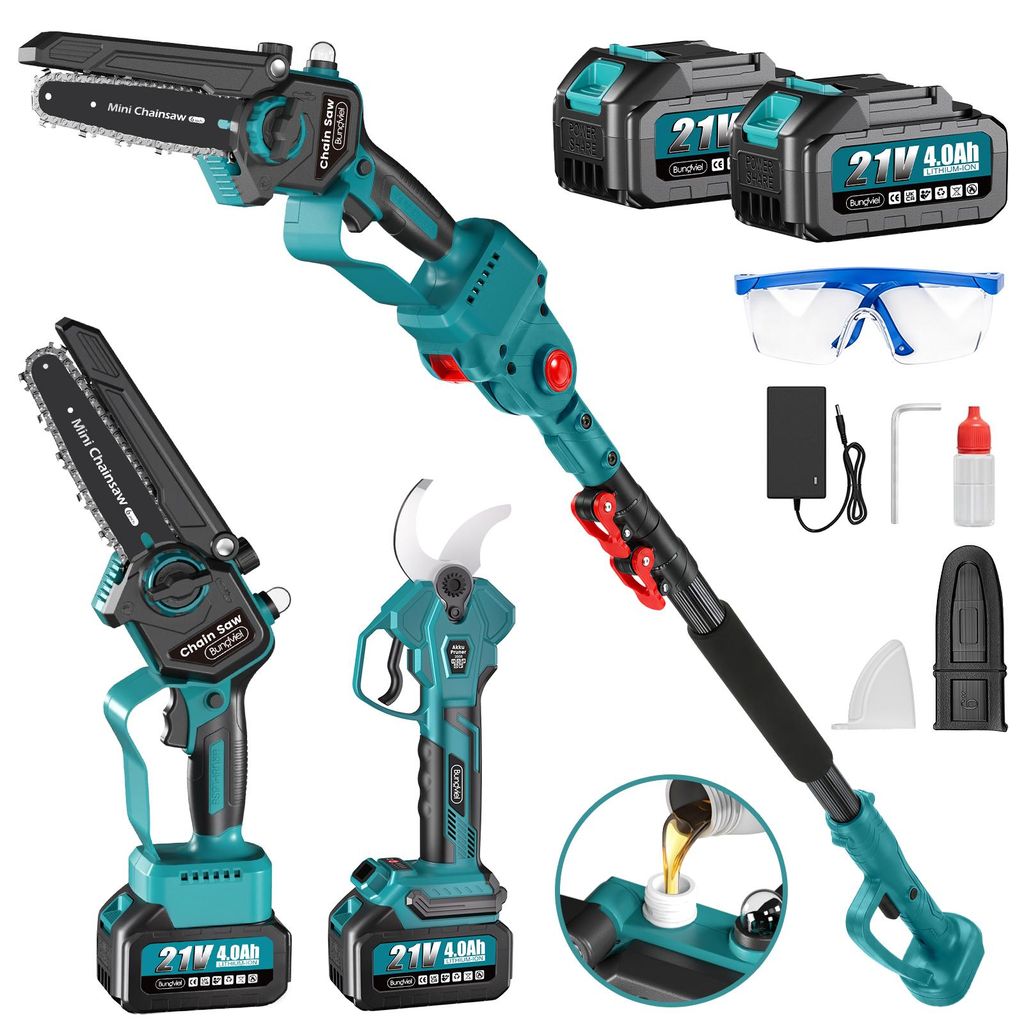 Akku Hochentaster  4in1 Akku Gartenset Bürstenloser Motor 6 Produktbild 