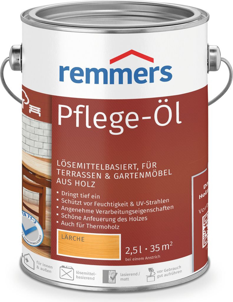 Remmers Pflege-Öl lärche 2,5 l, Holzöl Produktbild 
