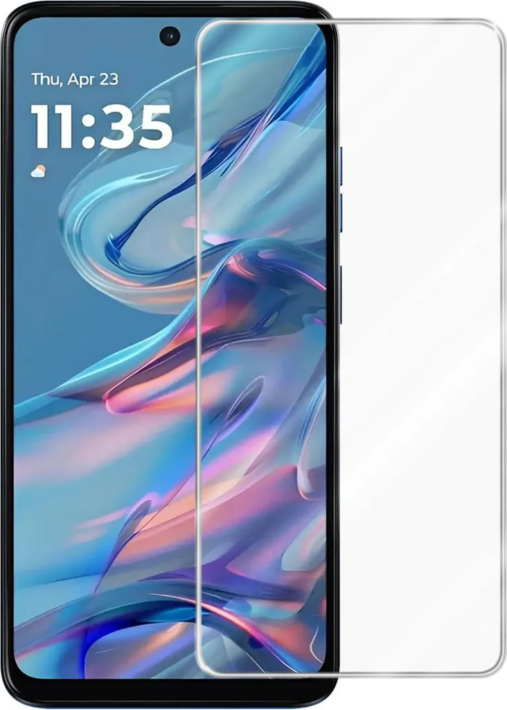 Cadorabo Vetro Temperato Motorola Moto G45: Protezione 9H Anti-Graffio