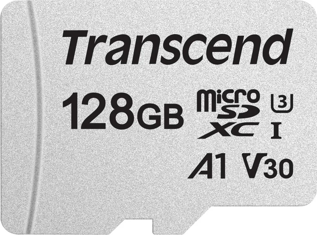 MicroSDXC 128Go Transcend pour caméra de surveillance et action cam HD