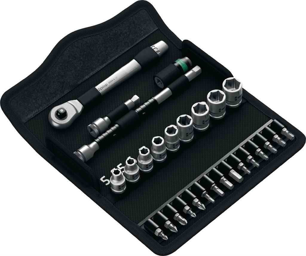 Wera 05004018001 Wera 8100 SA 8 Zyklop Metal-Knarrensatz Image du produit 