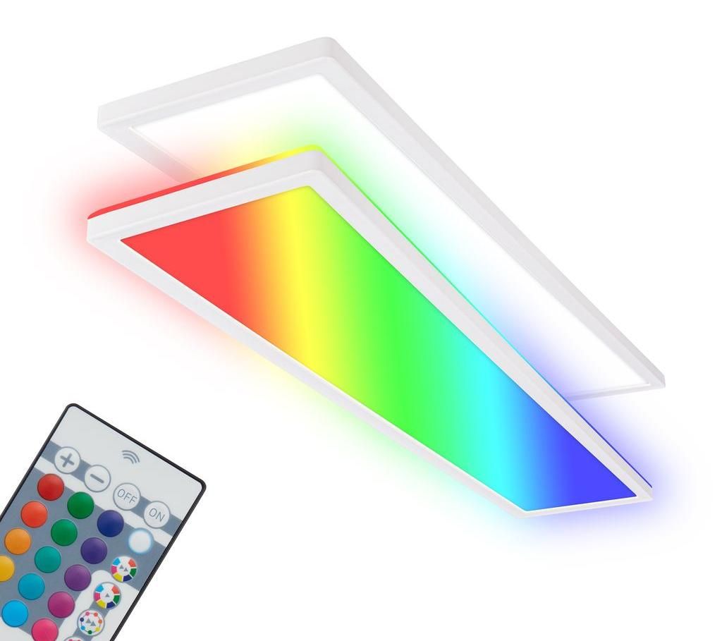 LED Deckenlampe flach Deckenleuchte Fernbedienung Dimmbar Produktbild 