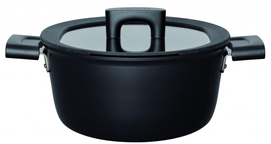 Fiskars HARD FACE 1052227 Kochtopf inkl. Deckel, Aluminium, Produktbild 