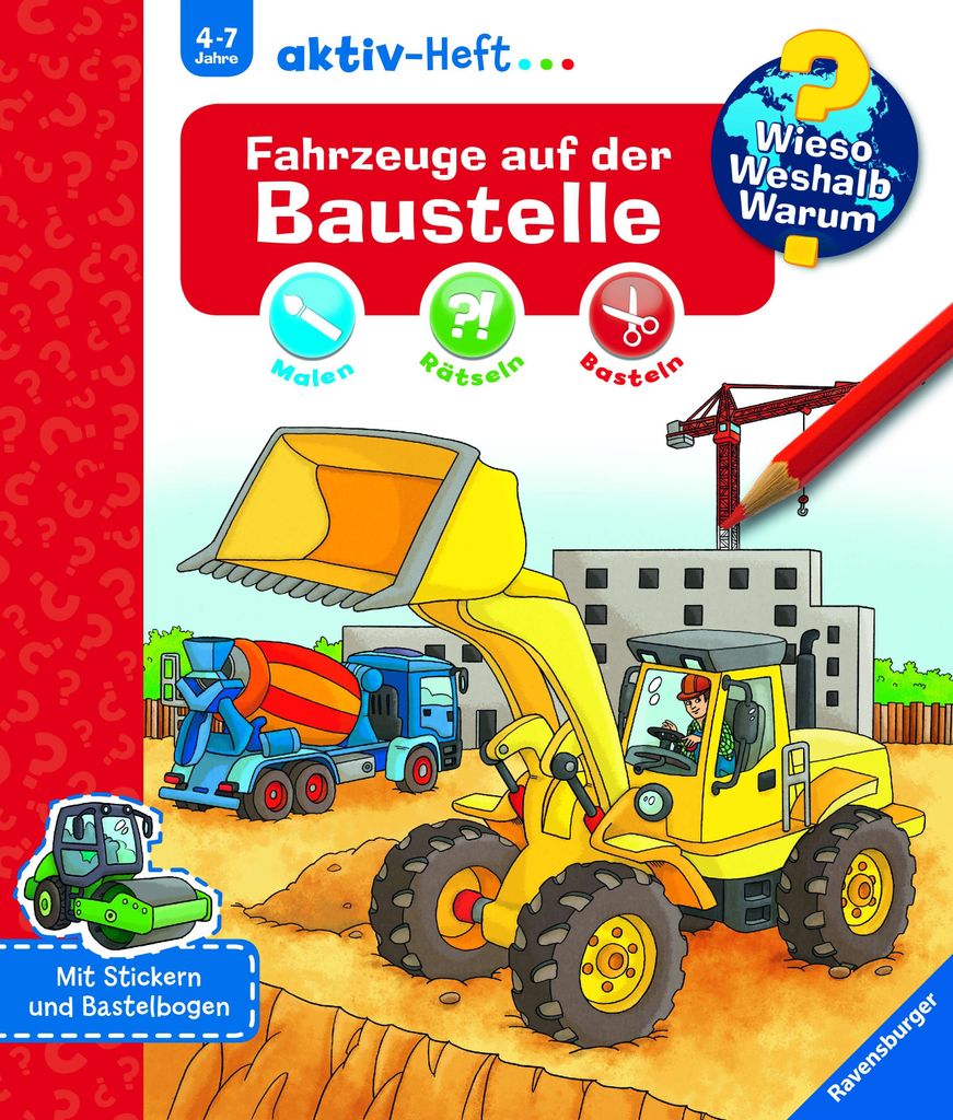 Wieso? Weshalb? Warum? aktiv-Heft: Fahrzeuge auf der Produktbild 