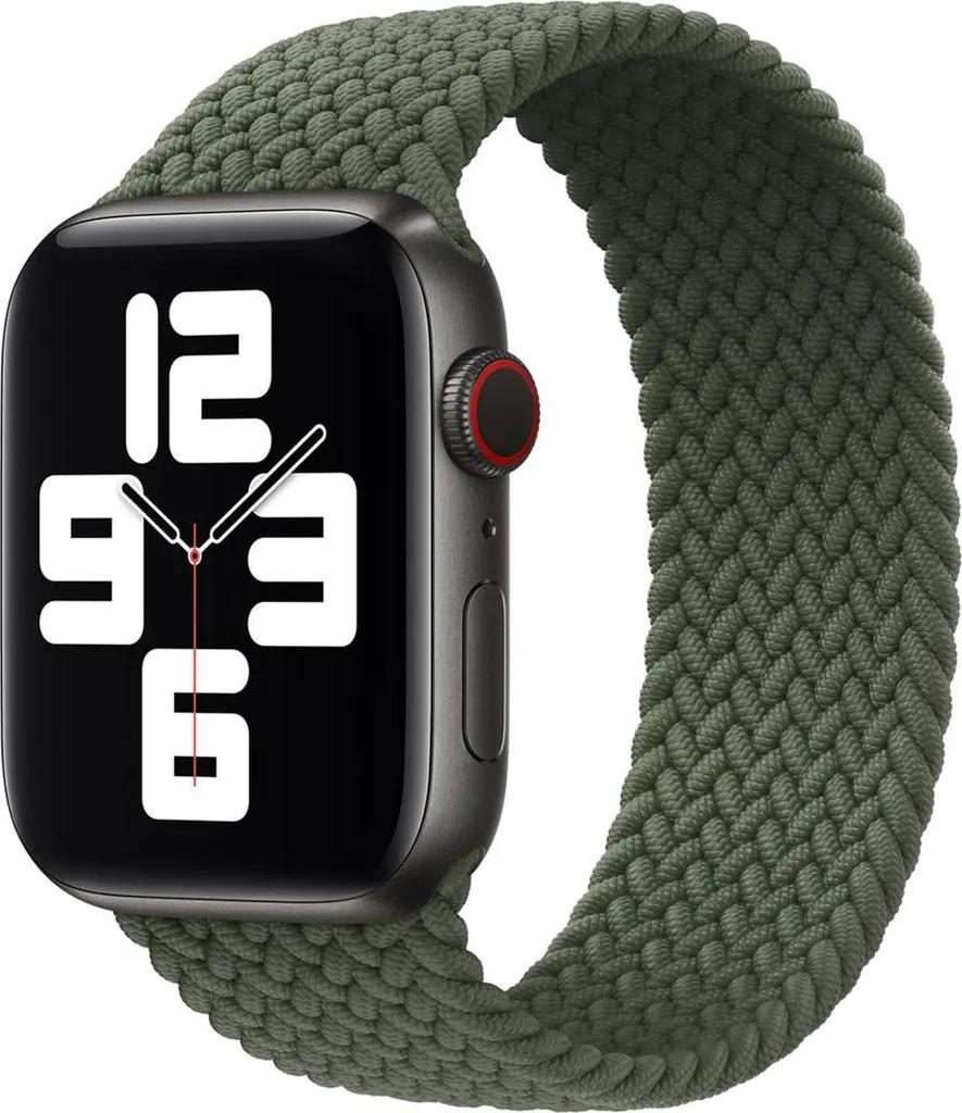 Offerta Apple Solo Loop Intrecciato 40mm Verde Inverso Taglia 2 Originale