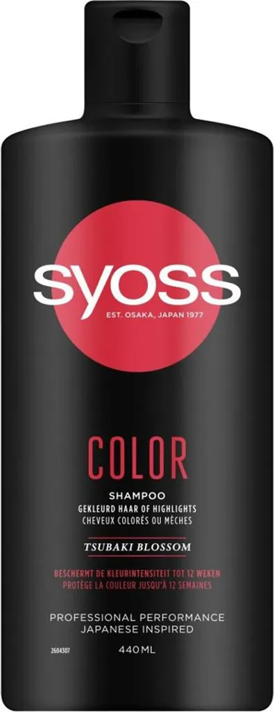 Shampooing Protecteur de Couleur Syoss 440 ml Soin Capillaire Intense
