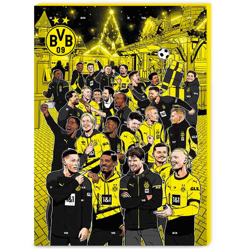 Borussia Dortmund BVB Comic Kalender  Kaufland.de