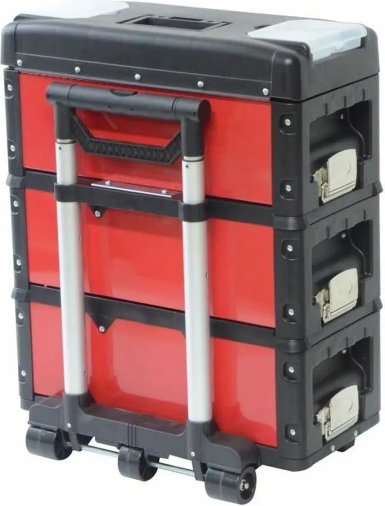 Chariot à outils DEFPRO 3 modules empilables - Servante atelier mobile - 3