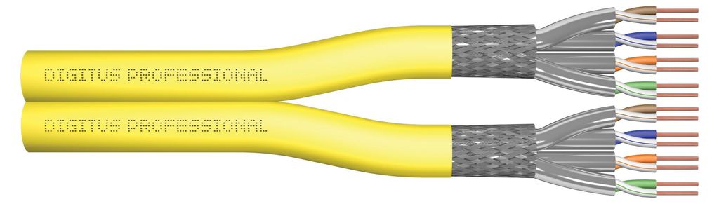 Digitus DK-1743-A-VH-D-1 DIGITUS Cat.7A S/FTP Image du produit 