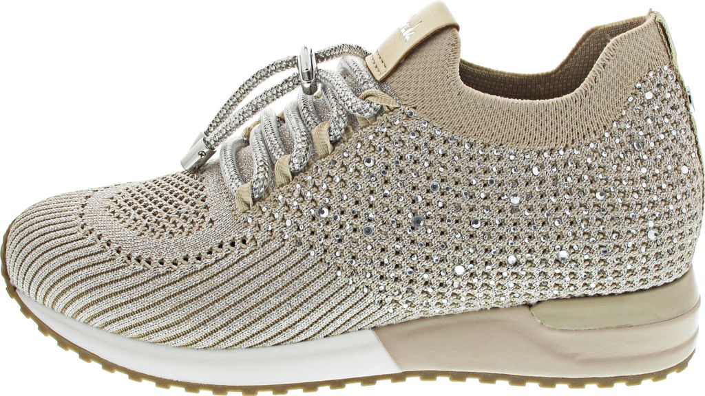 la Strada 2400409 4522 Damen Sneaker Beige, Beige, 38