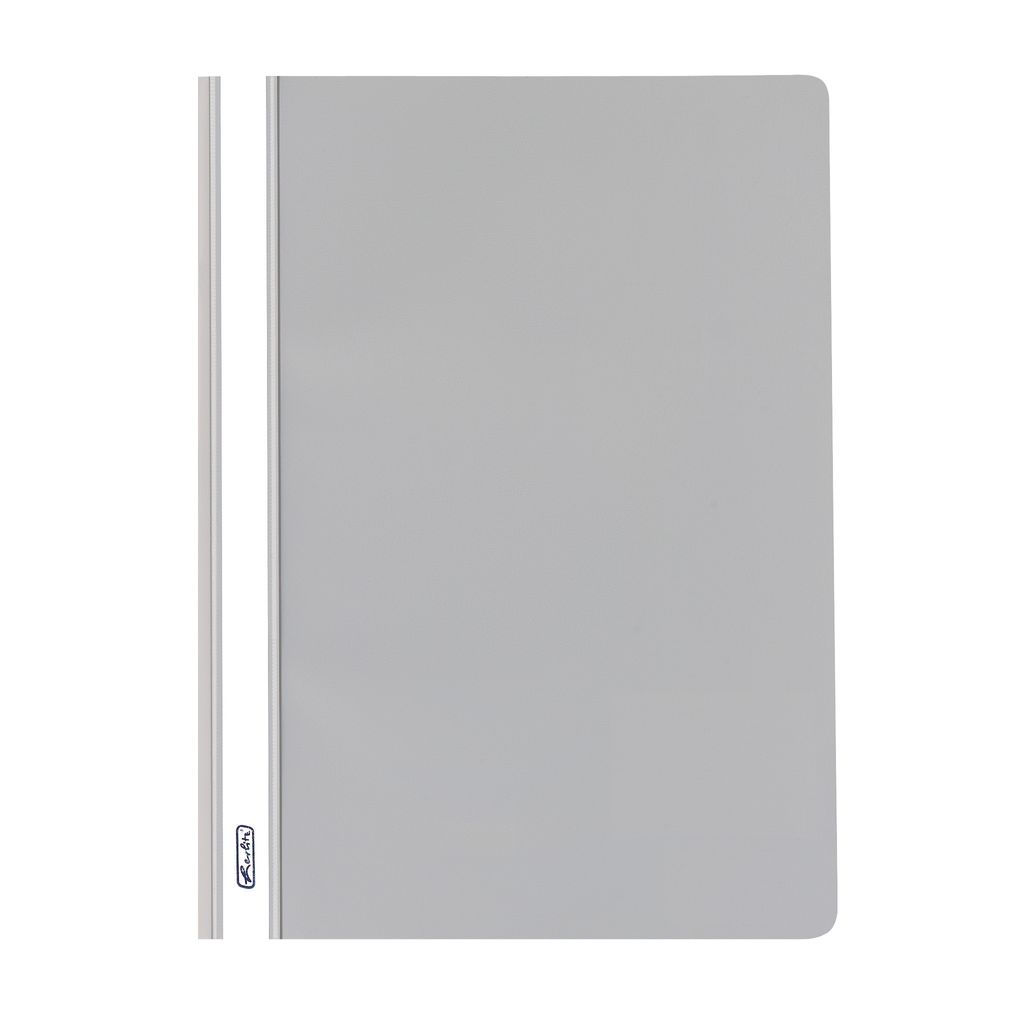 herlitz Schnellhefter, DIN A4, aus PP-Folie, dunkelgrau Immagine del prodotto 
