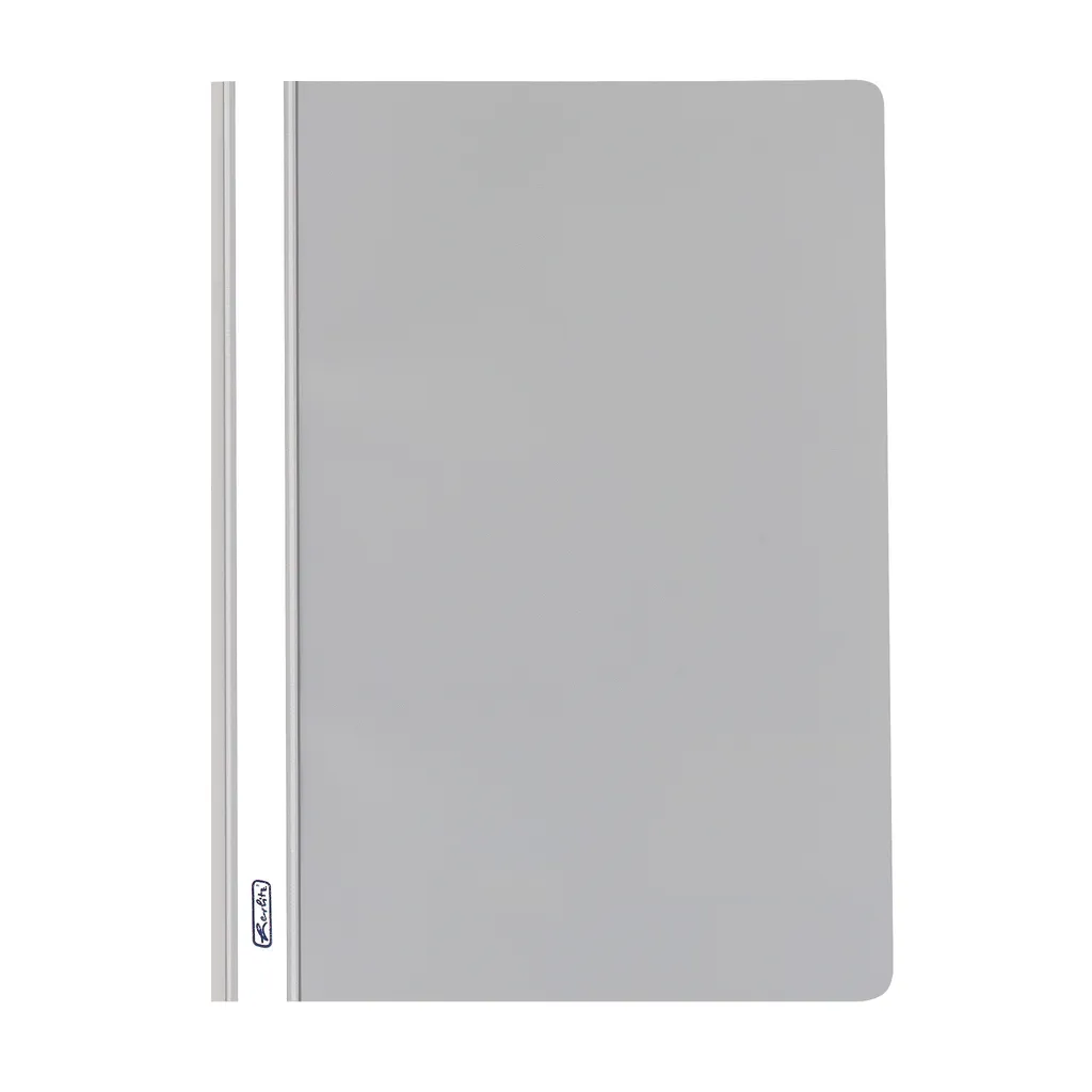 Herlitz Schnellhefter DIN A4 en polypropylène gris foncé pour dossier