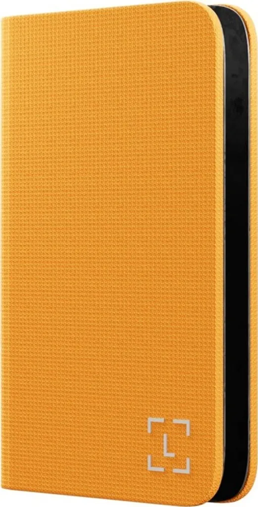 Étui de protection Ledger Stax™ Magnetic Shell coloris orange Bitcoin