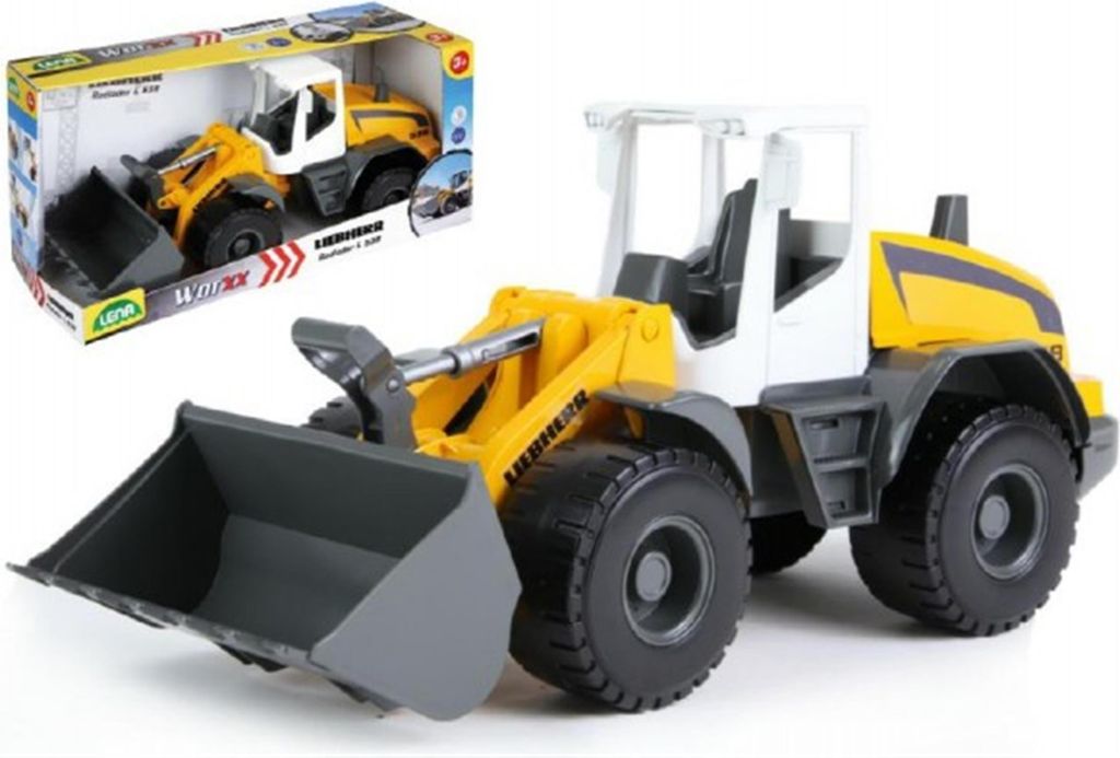 Auto nakladač Worxx plast 49cm 1:15 v krabici Liebherr L538 Obrázok produktu 
