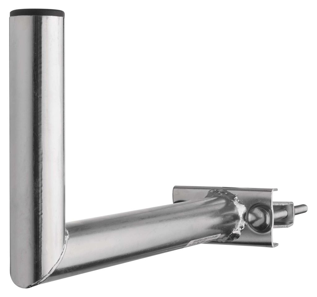 EMOS Halterung für SAT, TV- und Wifi-Antennen, 15 cm Höhe, 35 cm Abstand von der Grundlage, für Antennen, SAT und WIFI, J60170