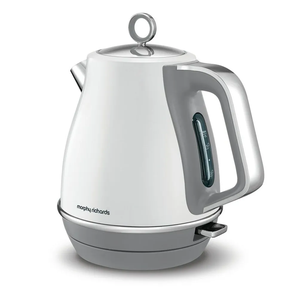 Bouilloire électrique en métal blanc Morphy Richards pour thé et café - 7