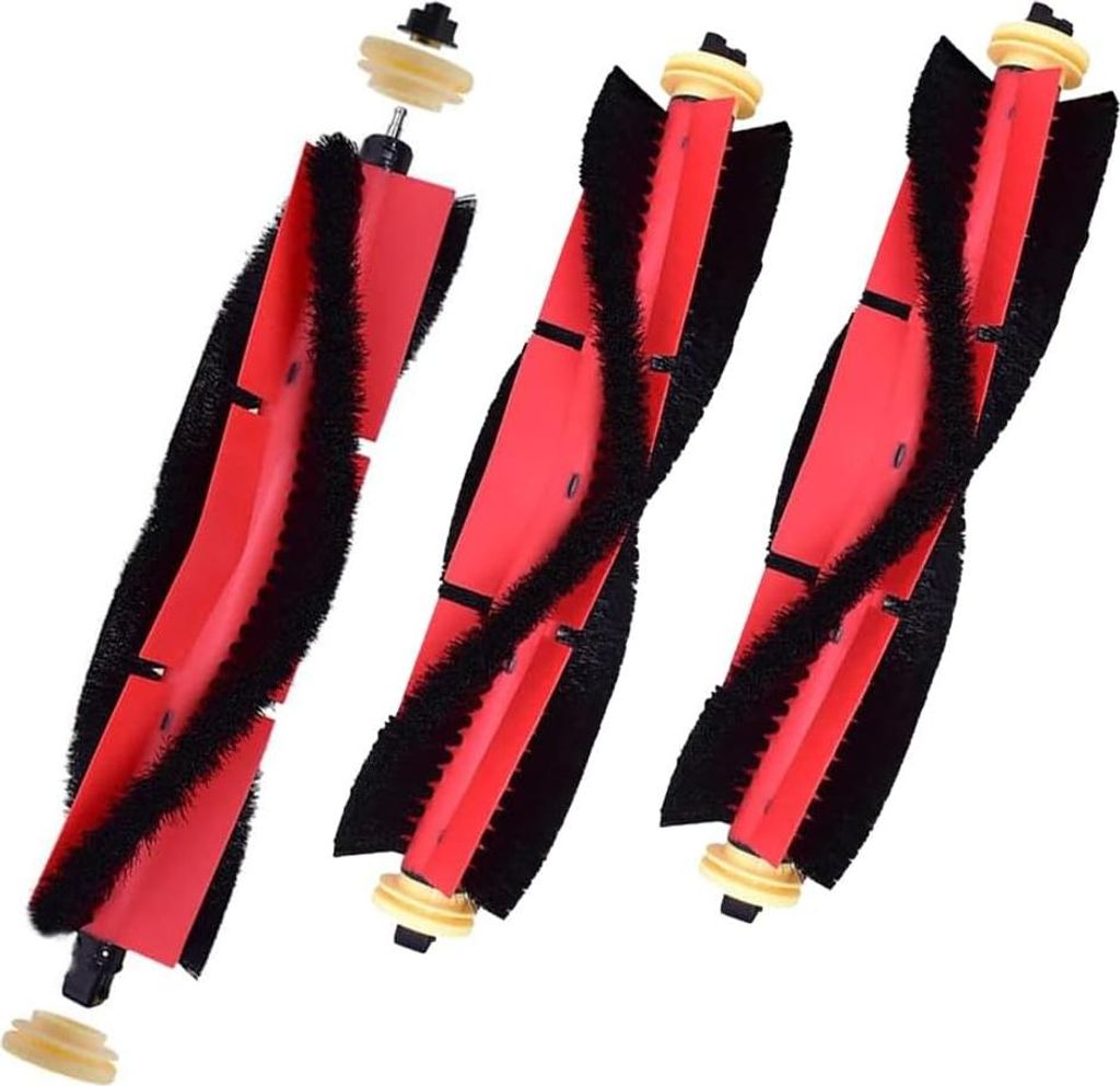 3 Stück Hauptbürste Reinigungsbürste für Staubsauger Xiaomi Roborock S5 Max S6 Pure S6 Max S6 MaxV S65 S60 S6 S55 S51 S50 S5, Ersatzteile Rolle...