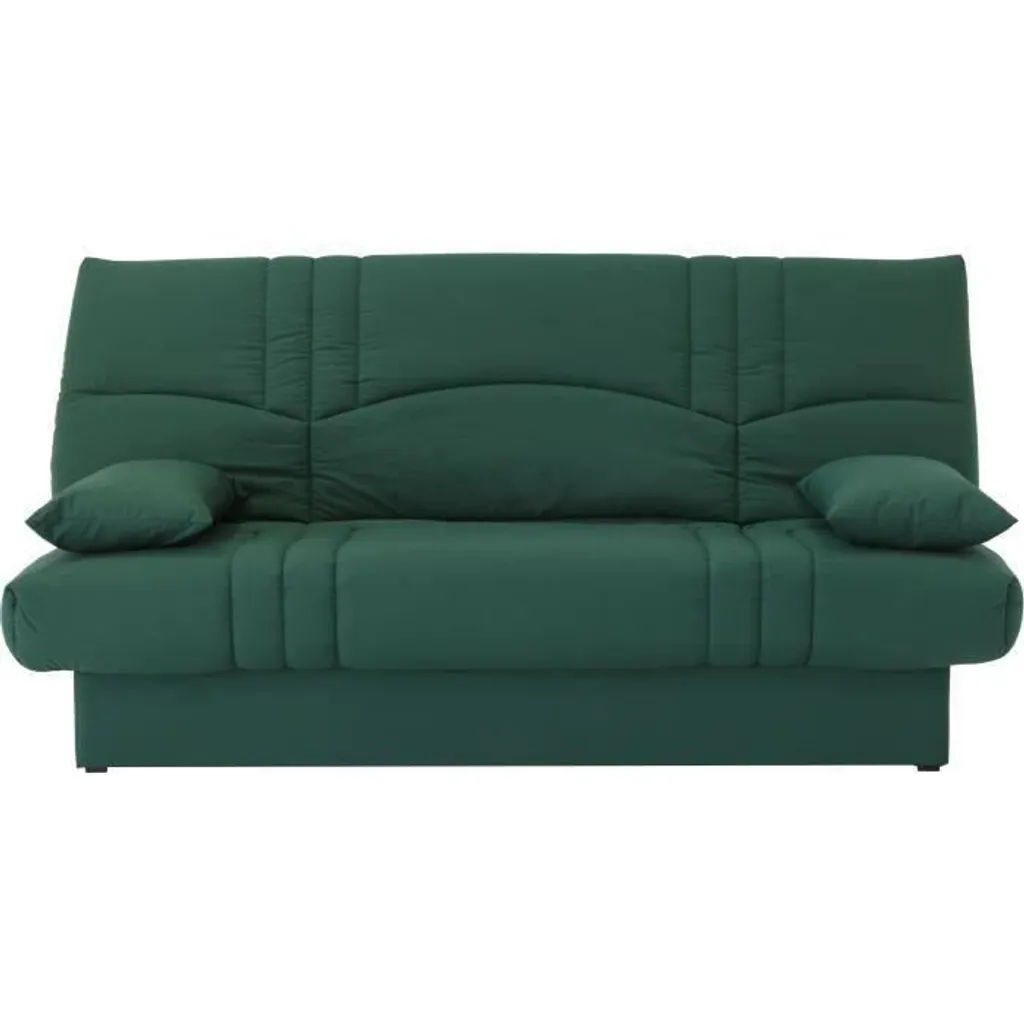 Lit d'appoint Clic Clac 3 places convertible vert forêt DREAM 190cm