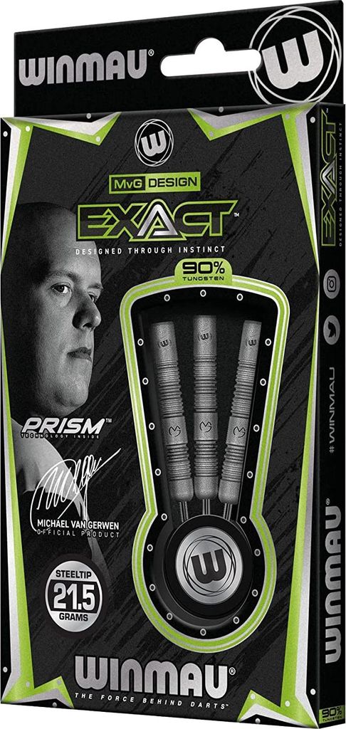 Winmau MvG Exact Steeldarts 21,5 g Image du produit 