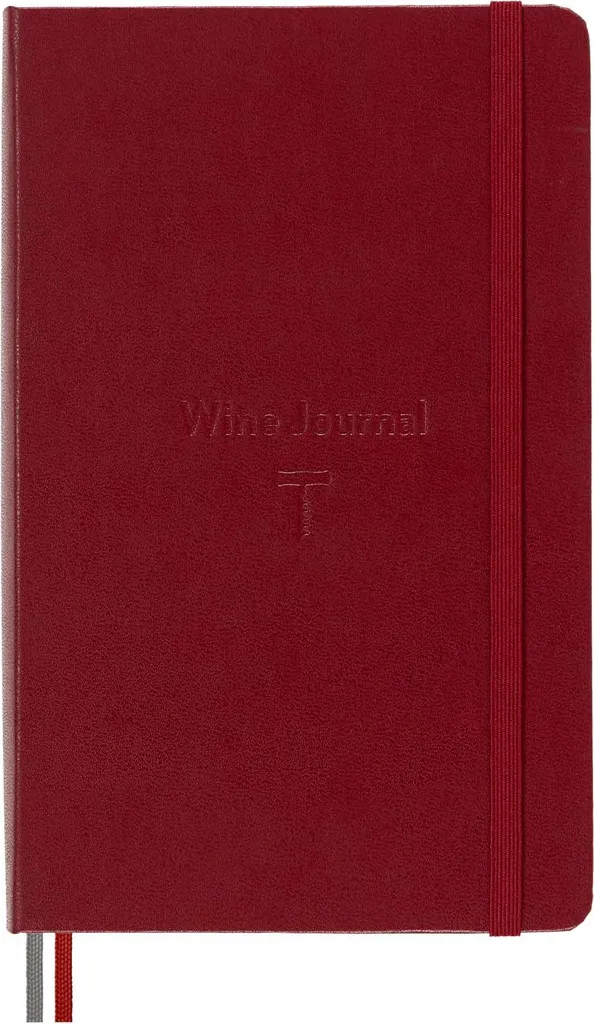 Moleskine - Wine Journal, Taccuino a Tema - Taccuino con Copertina Rigida per Collezionare e Organizzare i Tuoi Vini - Formato Grande 13 x 21 cm - 400 Pagine