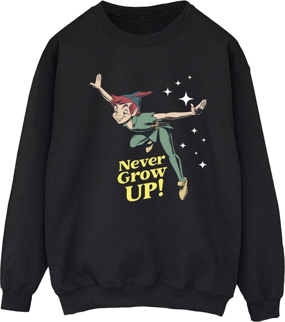 Disney - "Never Grow Up" Sweatshirt für Damen BI32498 (XL) Produktbild 