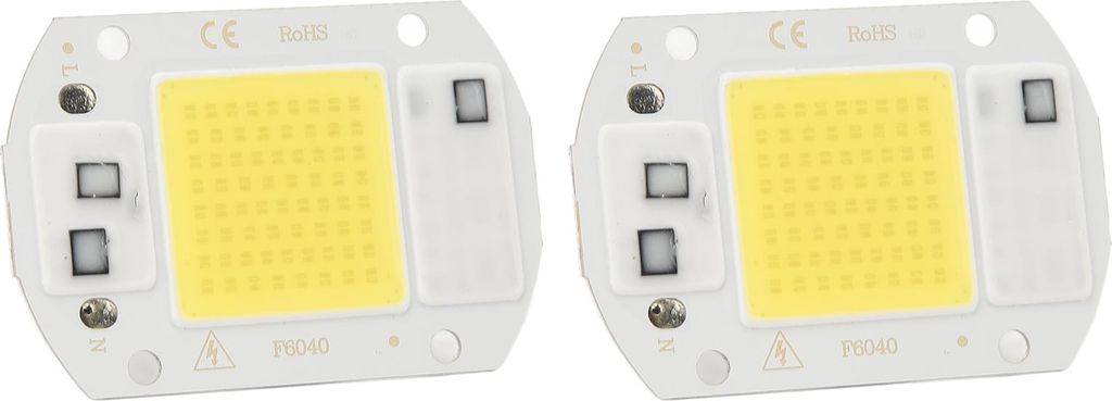 2 PCs LED COB CHIP High Power Driverless Integrated SMD Lamp Perlen Leichte Flip -Perlen -Kälte 20W