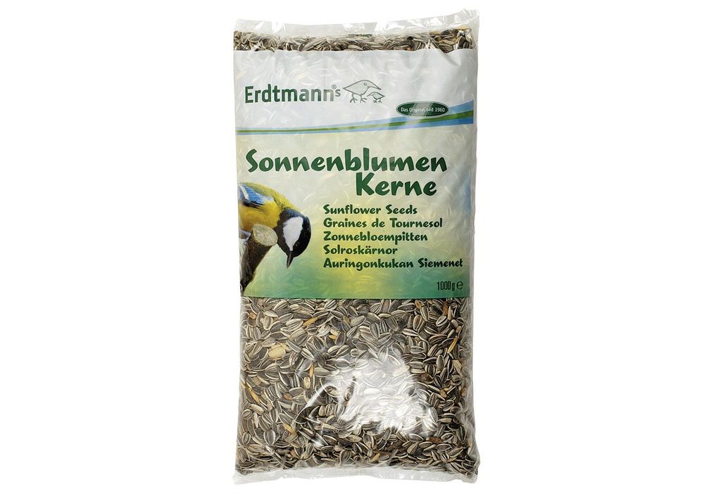ERDTMANN Vogelfutter / Sonnenblumenkerne – 15er Vorteilset Produktbild 