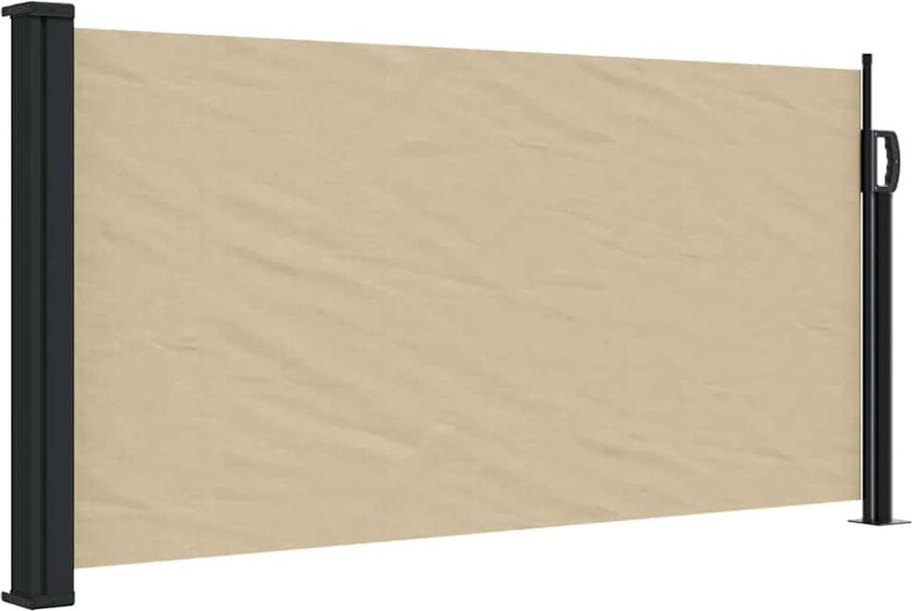 vidaXL Bočná výsuvná markíza béžová 100x300 cm Obrázok produktu 