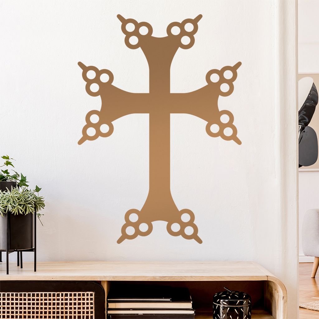 Chatschkar Wandtattoo Wandaufkleber Wall Sticker - Dekoration, Küche, Wohnzimmer, Schlafzimmer, Badezimmer