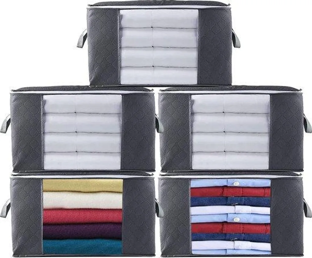 Sac à vêtements Falter Organizer pour couette et linge de lit en tissu