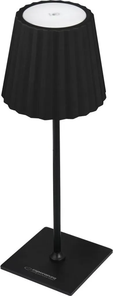 Lampada da Scrivania LED Esperanza Turais Nera: Offerta Luce per Ufficio