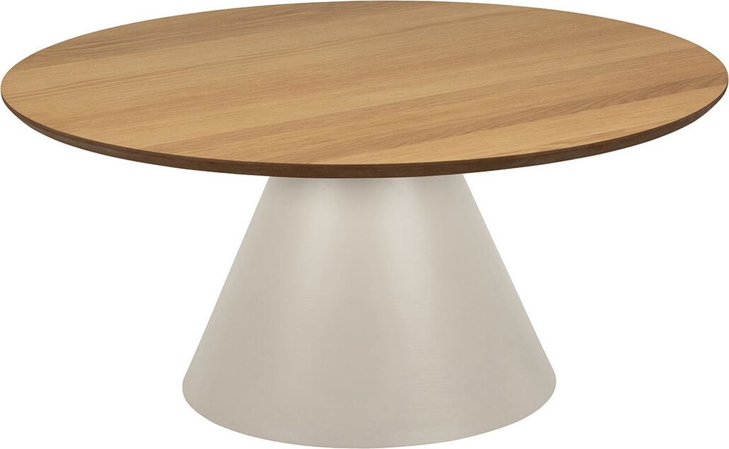 Couchtisch Natur/Grau - 85x85x40cm - Skagen