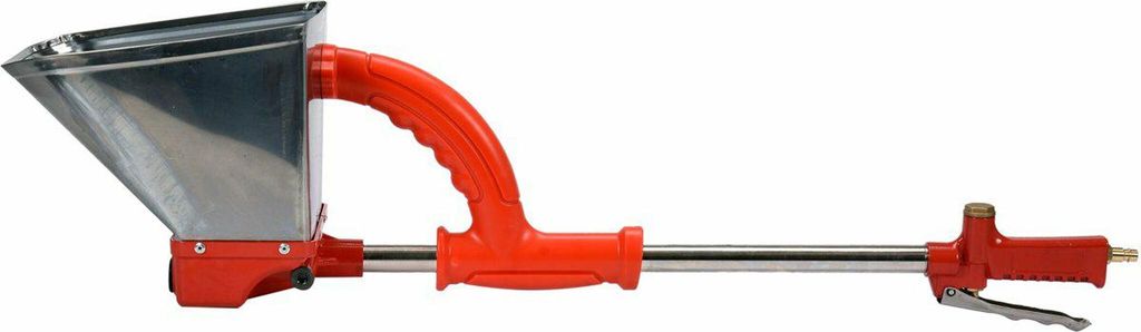 YATO Pneumatische Putzmaschine für Wände mit 4 Düsen und 4,5L Behälter