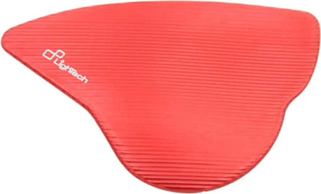Caches de Selle Rouge Miroir Lightech en Aluminium CNC pour Yamaha R6