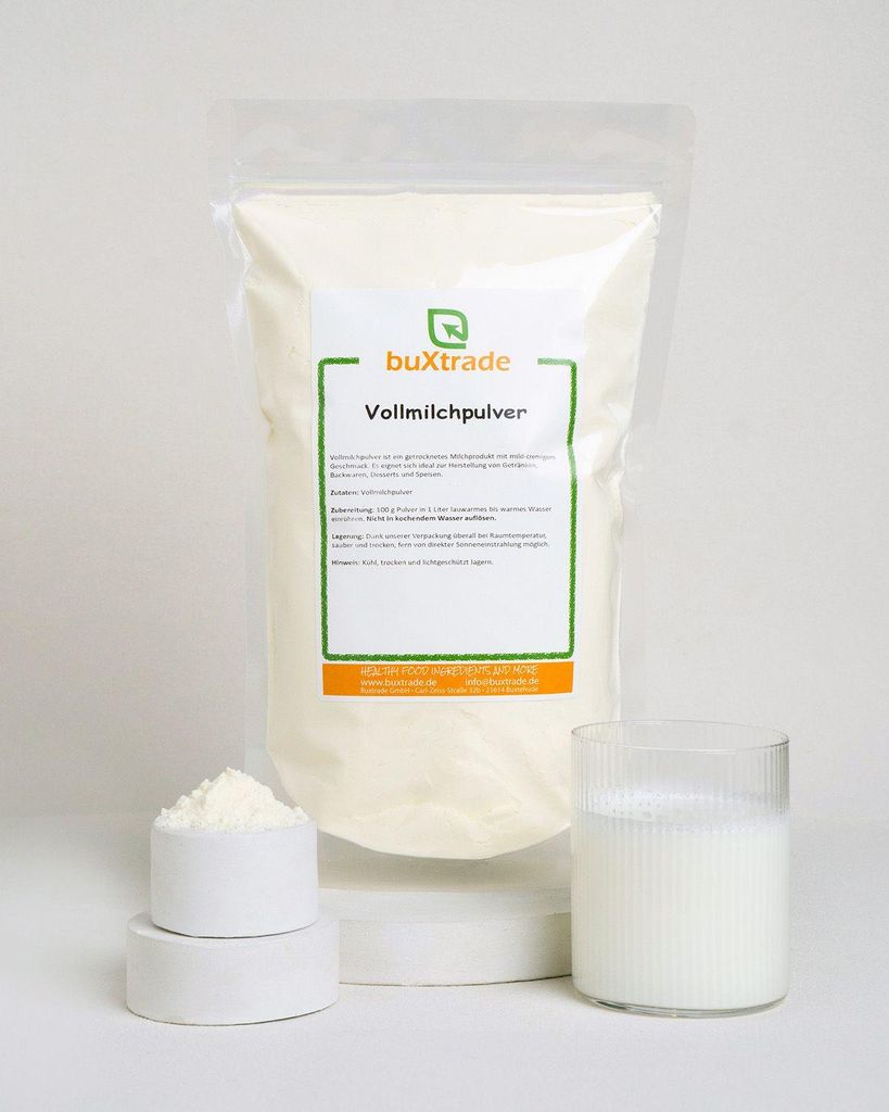 1 kg Vollmilchpulver | sprühgetrocknet | Milch | Vollmilch Produktbild 