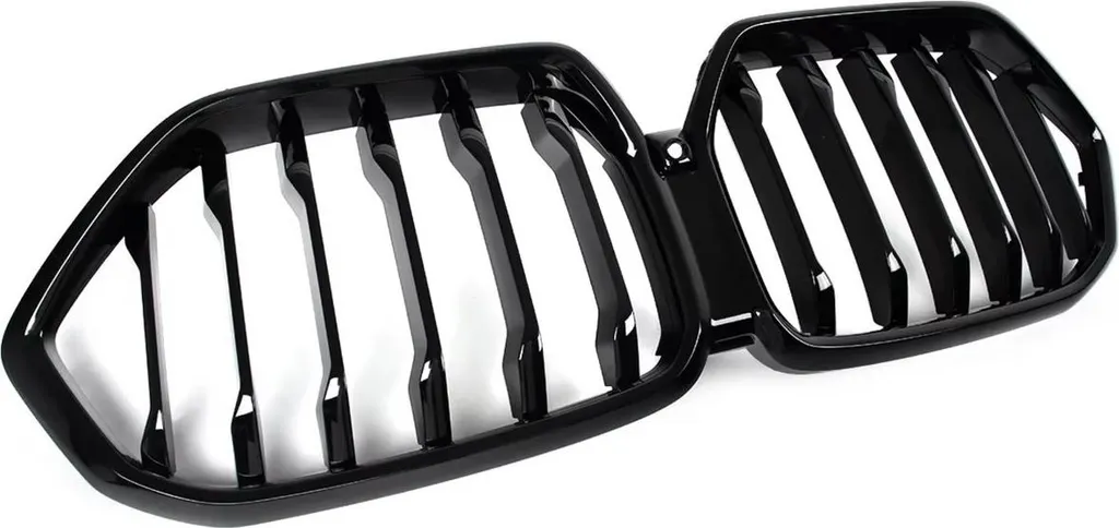 Calandre Sport Simple Ligne Noir Brillant BMW X6 G06 2024 (LCI) - Accessoire Auto