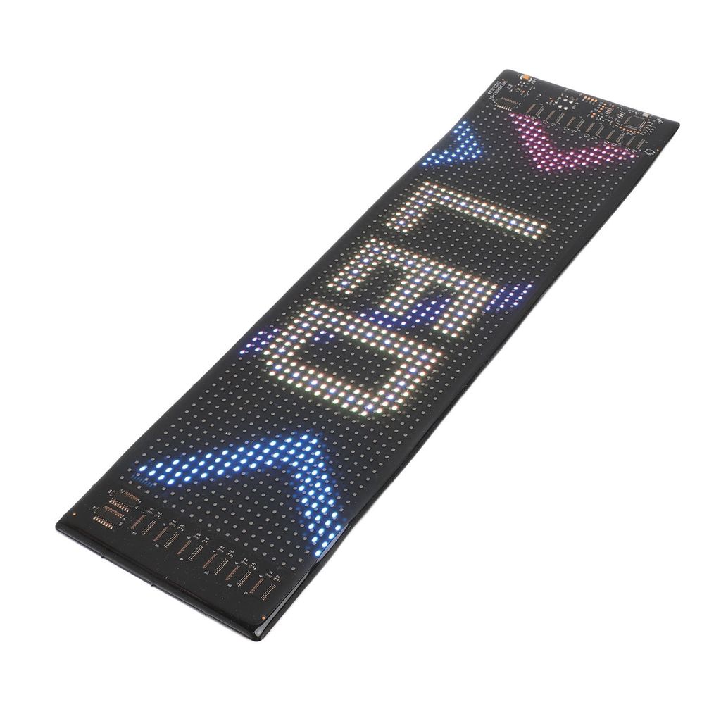 LED-Autoschild,Programmierbare LED-Matrix-Panel,Flexibles Scrolling-Schild,Flexibles LED-Matrix-Panel,Programmierbares LED-Schild,Rogrammable Scrol...