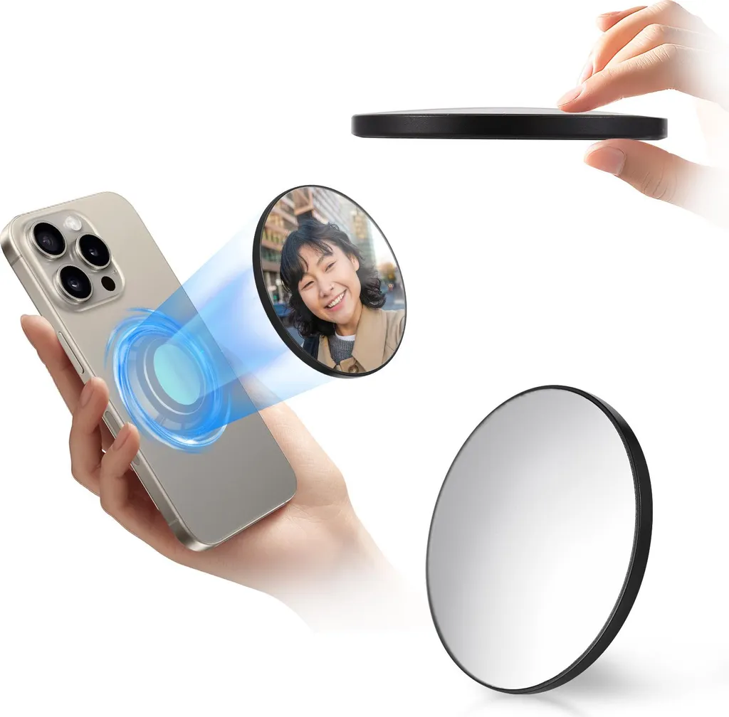 Specchio Magnetico per Selfie Smartphone - Kit Vlogging Professionale - 4