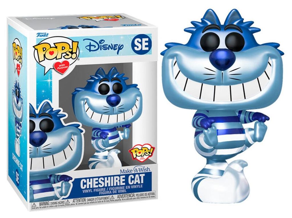POP figure Disney Make a Wish Cheshire Cat Metallic Obrázok produktu 