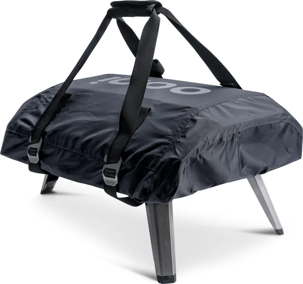 Housse Ooni Koda 12 avec sangles ajustables et matière imperméable noire