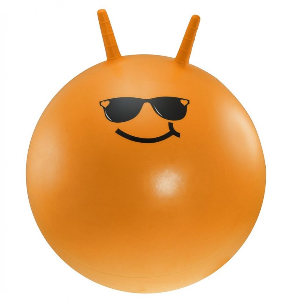 Dětský skákací míč LIFEFIT® JUMPING BALL 55 cm, oranžový Obrázek produktu 1