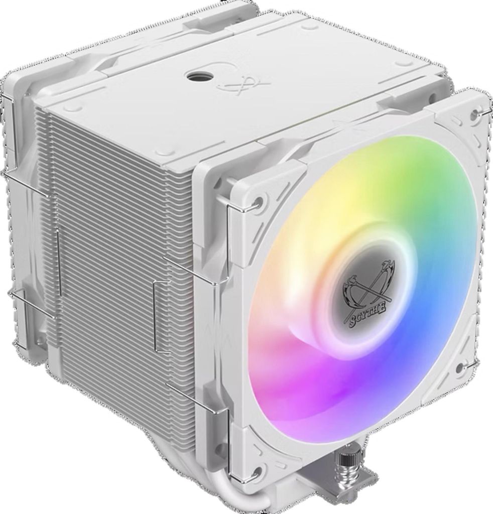 Mugen 6 Dual Fan White ARGB Edition (weiß, 120 mm)