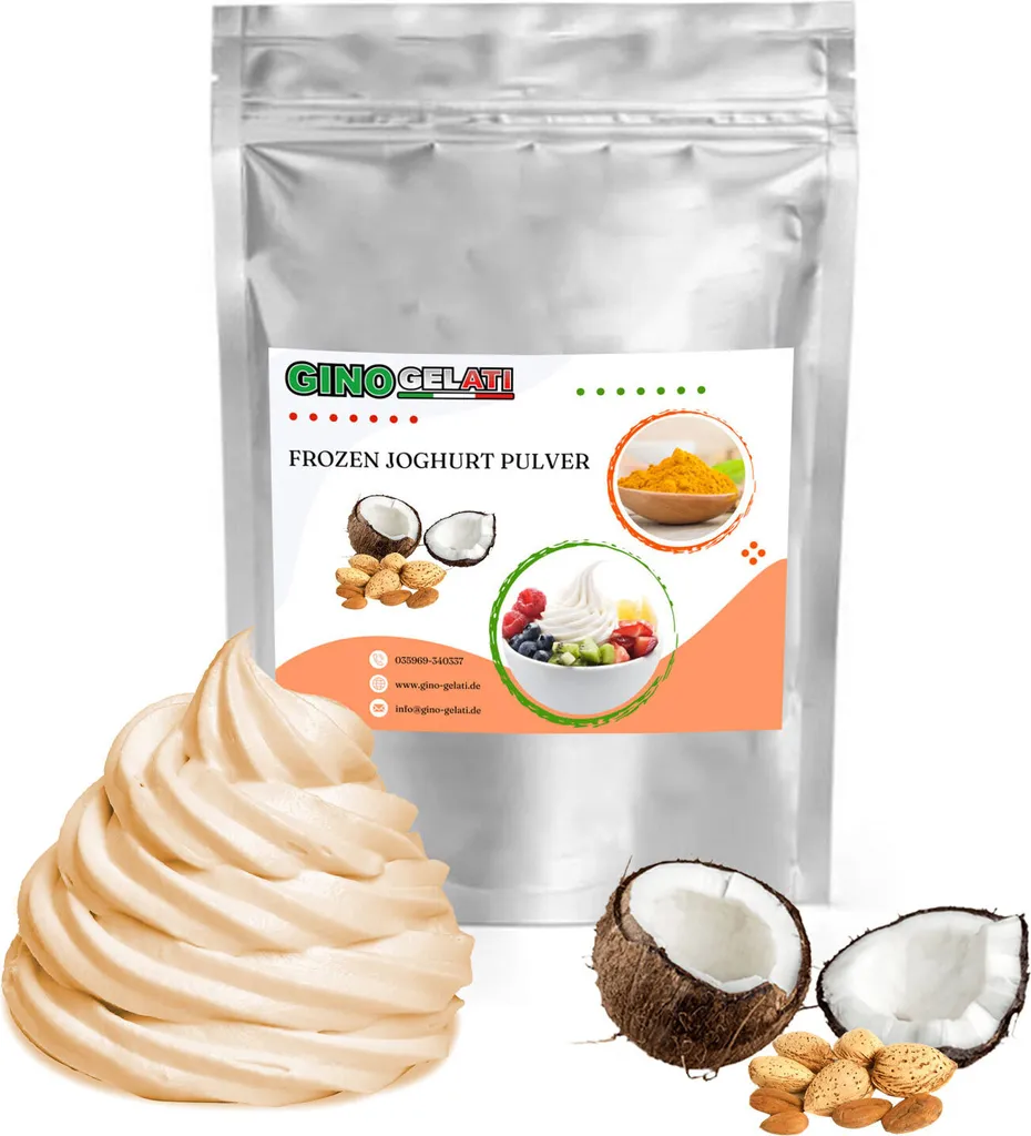 Yogurt Gelato Cocco & Mandorla 333g - Esperienza Sensoriale Premium