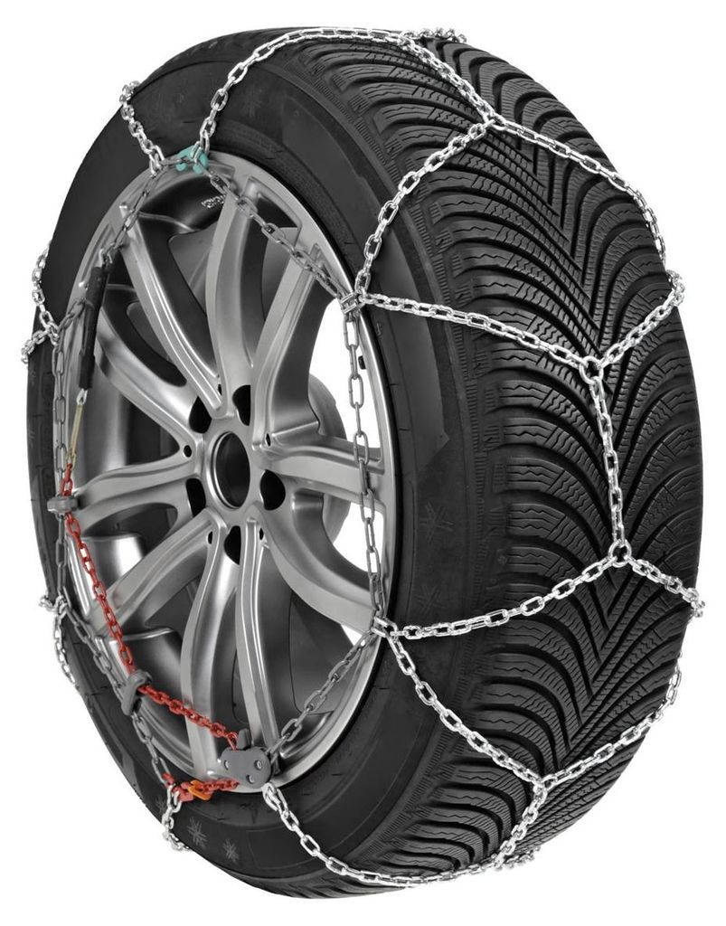 WINTER EXTREME 9mm Schneeketten mit Diamantmuster selbstspannendem System