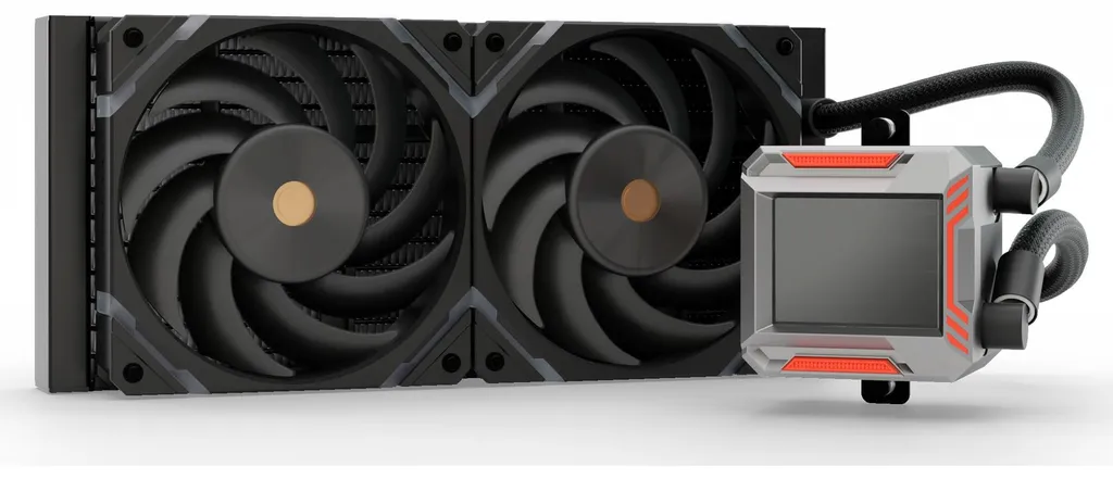 Refroidisseur CPU Valkyrie Syn 240 avec écran LCD et éclairage ARGB chic